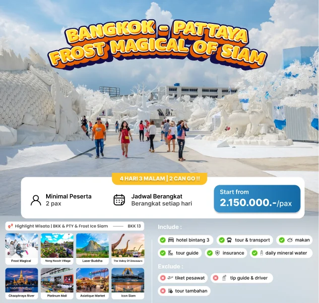 Bangkok – Pattaya Frost Magical of Siam