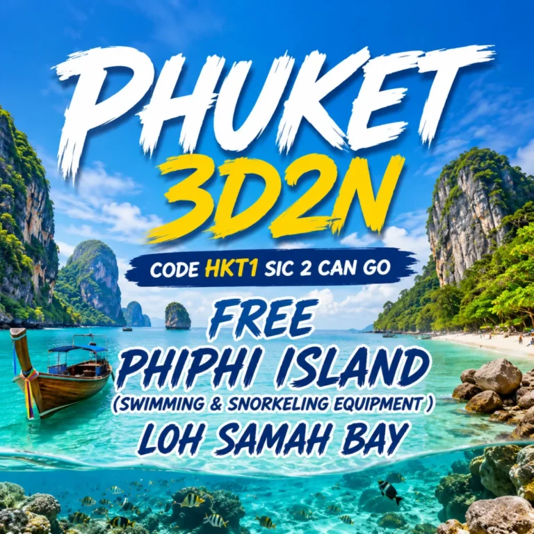 Phuket – Phiphi Island 3D2N