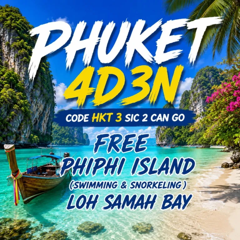 Phuket – Phiphi Island 4D3N