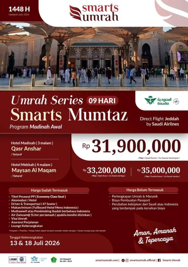 Umrah Series 9 HARI Smarts Mumtaz